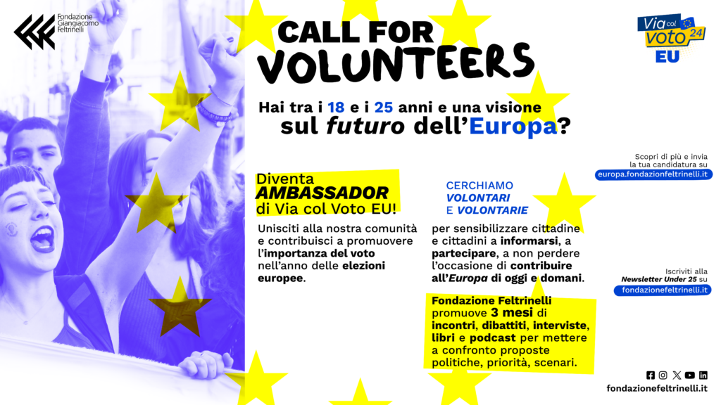 Via col voto EU Call for Volunteers (1)